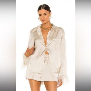 L’Academie set - the Michelle blouse + Chantal shorts sz XS/S